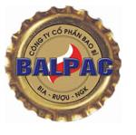 CTCP Bao bì Bia - Rượu - Nước giải khát - BALPAC - BAL