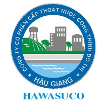 Logo Công ty Cổ phần Cấp thoát nước - Công trình đô thị Hậu Giang - HGW>