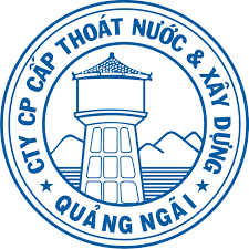 Logo CTCP Cấp thoát nước và Xây dựng Quảng Ngãi - QNW>